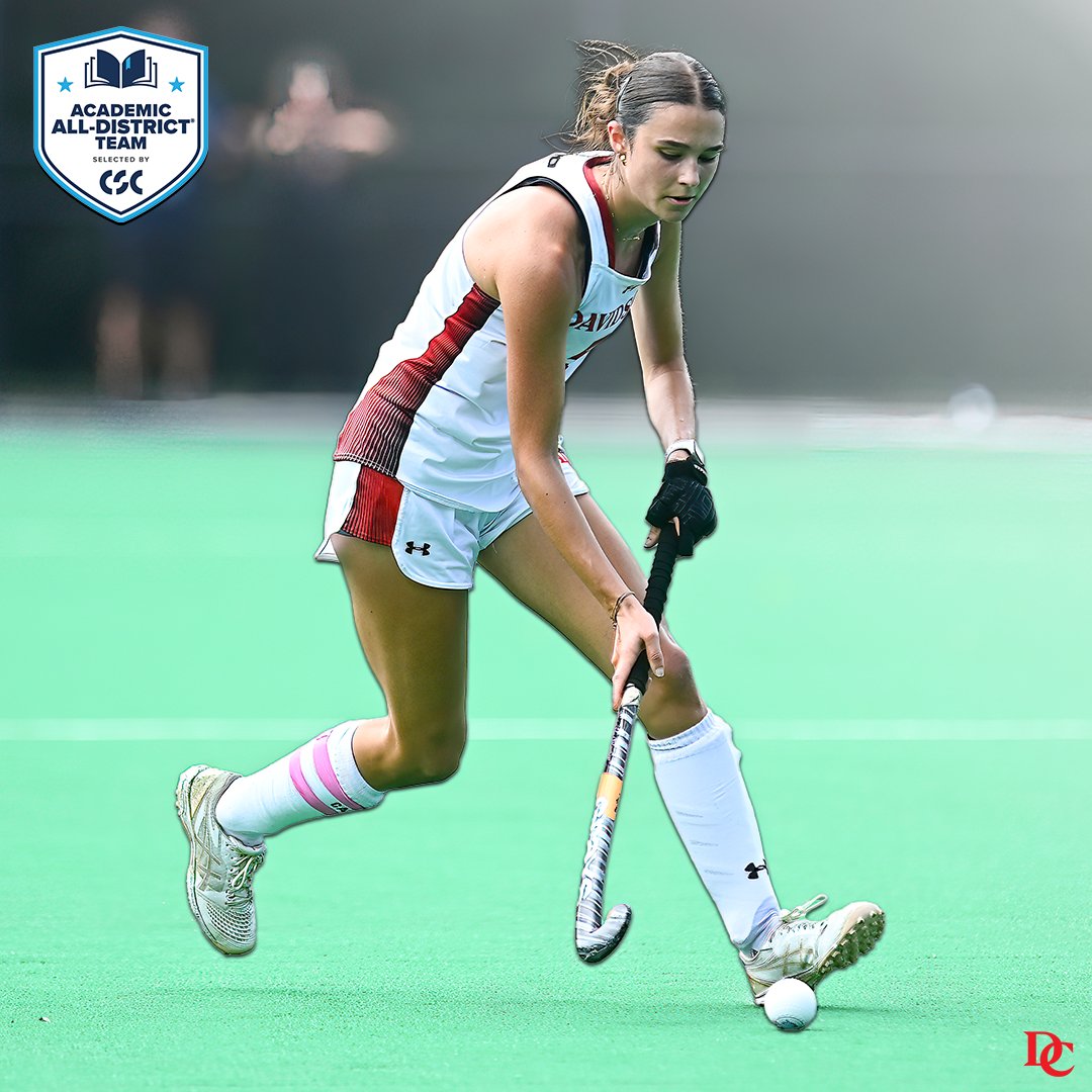 DCFH's tweet image. Wildcats Abby Pompeo, Sib Naaktgeboren and Bella Worthington have been named @CollSportsComm Academic All-District!