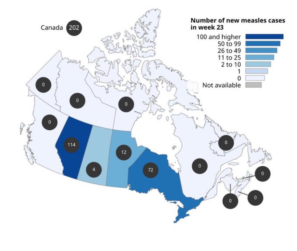 The UCP actively undermine vaccine education &amp; accessibility. Now Alberta is leading a measles outbreak.

The measles vaccine is safe, highly effective &amp; the UCP have not yet taken away free access.

Make sure your family is up to date on vaccine. It could save your child’s life.