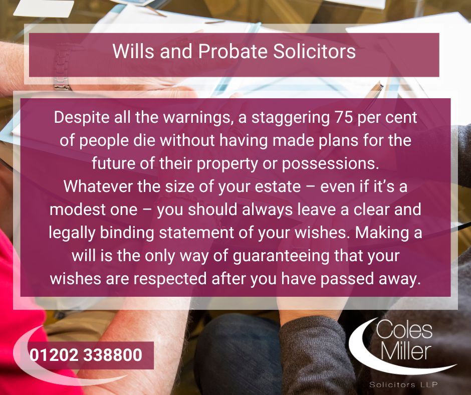 Why Make a Will?

Making a will ensures that your wishes are carried out, your loved ones are provided for, and your estate is handled exactly as you want. Without one, your assets may not be distributed as you’d expect.

Got questions? 
We’ve got answers: coles-miller.co.uk/your-services/…