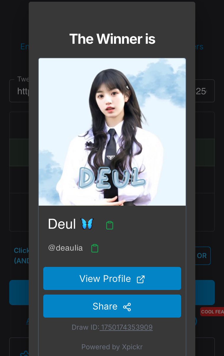 ⠀⠀⠀

Congrats, <a href="/deauIia/">Deul. 🦋</a>! You've won the giveaway. Please contact <a href="/rprohis/">𝑩𝒓𝒖𝒗, bonte</a> within 24 hours for further instructions. 

⠀⠀⠀⠀