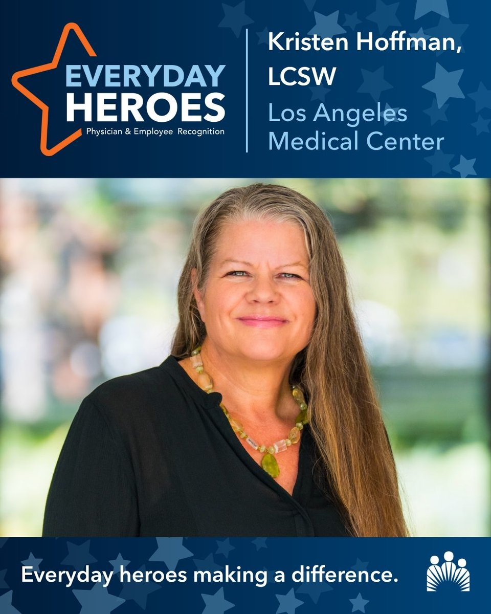 Kaiser Permanente Southern California (@kpscalnews) on Twitter photo Kristen Hoffman, LCSW at <a href="/KPLACounty/">Kaiser Permanente Los Angeles County</a>, was determined to help her patient facing eviction. After a denied court plea, she helped pack, store belongings, and get her patient into an extended stay hotel. When funds ran out, Kristen arranged payment so she could remain housed. Kristen Hoffman, LCSW at <a href="/KPLACounty/">Kaiser Permanente Los Angeles County</a>, was determined to help her patient facing eviction. After a denied court plea, she helped pack, store belongings, and get her patient into an extended stay hotel. When funds ran out, Kristen arranged payment so she could remain housed.