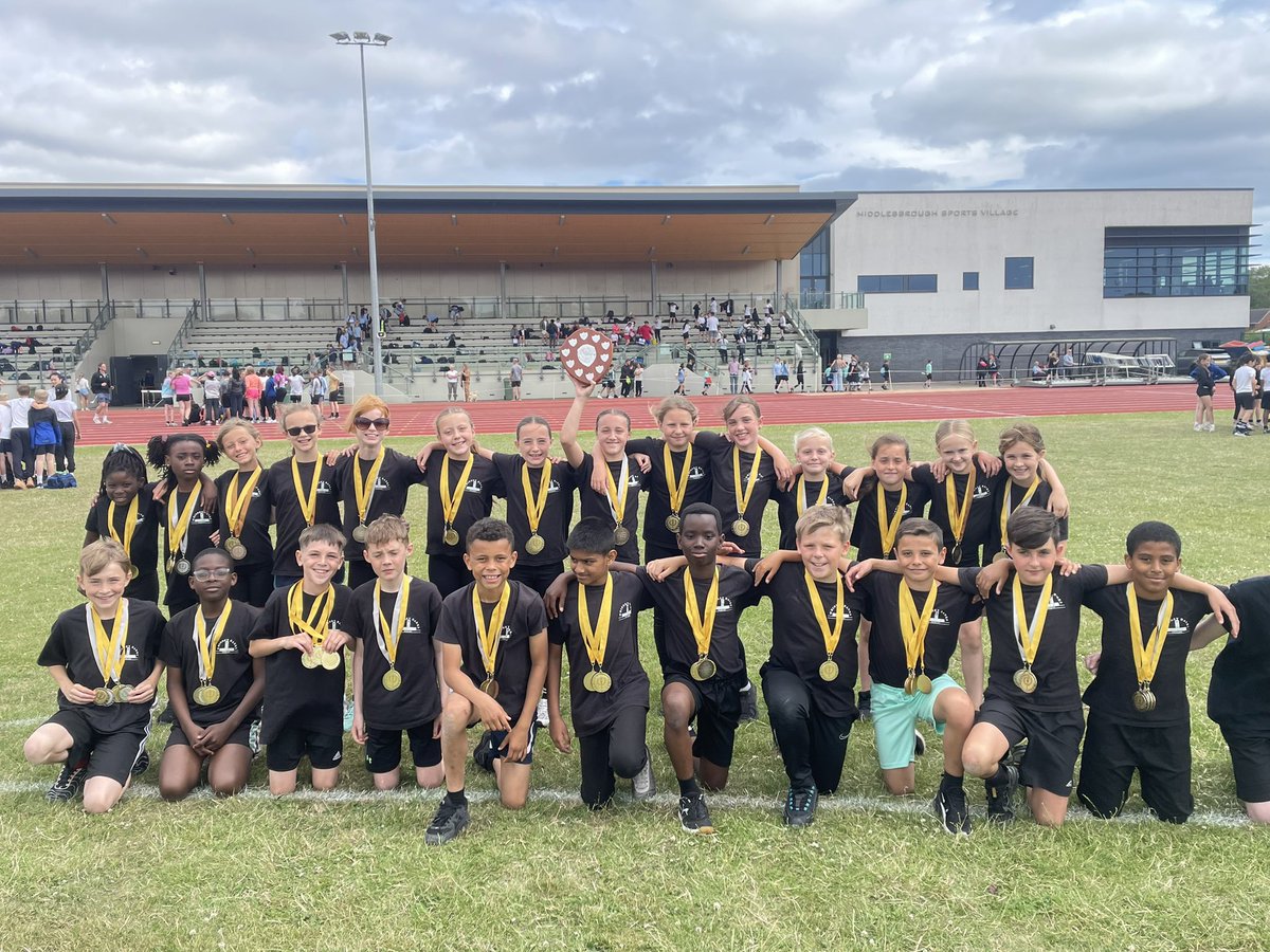 Congratulations to our y5/6 athletics team who finished in 1st place at today’s Middlesbrough competition 🏆🏅🥇