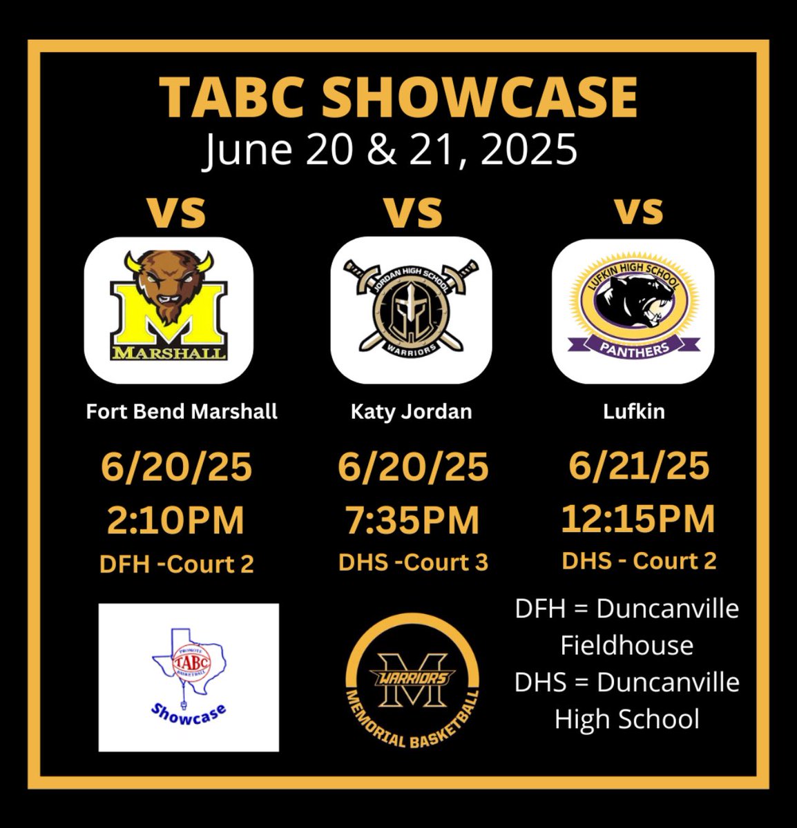 Frisco Memorial Basketball (@friscomemo_bb) on Twitter photo 🚨🚨This weekends <a href="/Tabchoops/">𝙏𝘼𝘽𝘾🏀📋</a> schedule🚨🚨
#BeGreat
#ChasingGreatness
<a href="/TexasHoopsGASO/">TexasHoops/GASO 🔗</a>
<a href="/PrepHoopsTX/">Prep Hoops Texas</a>
@SJBaskeyball14
<a href="/PHCircuit/">Prep Hoops Circuit 🏀</a>
<a href="/Ani_Umana/">Ani Umana</a>
<a href="/GASOMass/">Ryan Massad 🔎</a>
<a href="/GASOBlue/">Blue Zertuche 🔗</a>
<a href="/GASOLyndon/">Lyndon Cook 🔗</a>
<a href="/GASOClips/">GASO Clips</a>
<a href="/JayFryeNBA/">Jay Frye</a> 🚨🚨This weekends <a href="/Tabchoops/">𝙏𝘼𝘽𝘾🏀📋</a> schedule🚨🚨
#BeGreat
#ChasingGreatness
<a href="/TexasHoopsGASO/">TexasHoops/GASO 🔗</a>
<a href="/PrepHoopsTX/">Prep Hoops Texas</a>
@SJBaskeyball14
<a href="/PHCircuit/">Prep Hoops Circuit 🏀</a>
<a href="/Ani_Umana/">Ani Umana</a>
<a href="/GASOMass/">Ryan Massad 🔎</a>
<a href="/GASOBlue/">Blue Zertuche 🔗</a>
<a href="/GASOLyndon/">Lyndon Cook 🔗</a>
<a href="/GASOClips/">GASO Clips</a>
<a href="/JayFryeNBA/">Jay Frye</a>