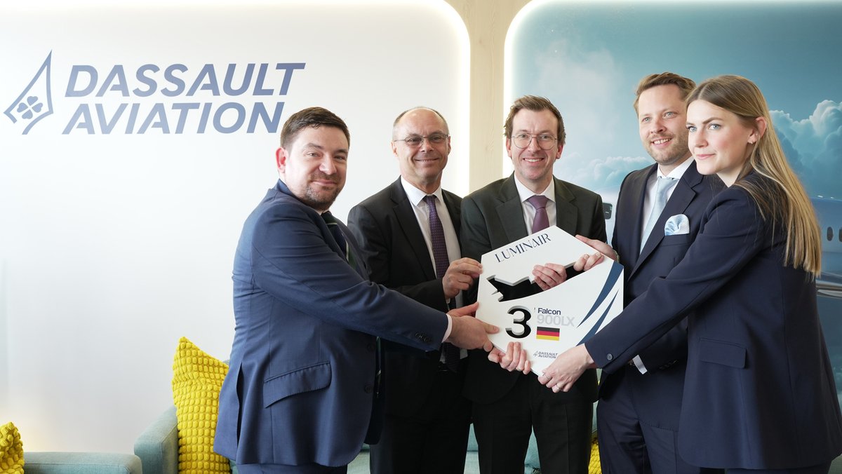 PR | LUMINAIR Adds Three New Falcon 900LX Jets to Growing Charter Fleet. Read more: bit.ly/4jRDO76
