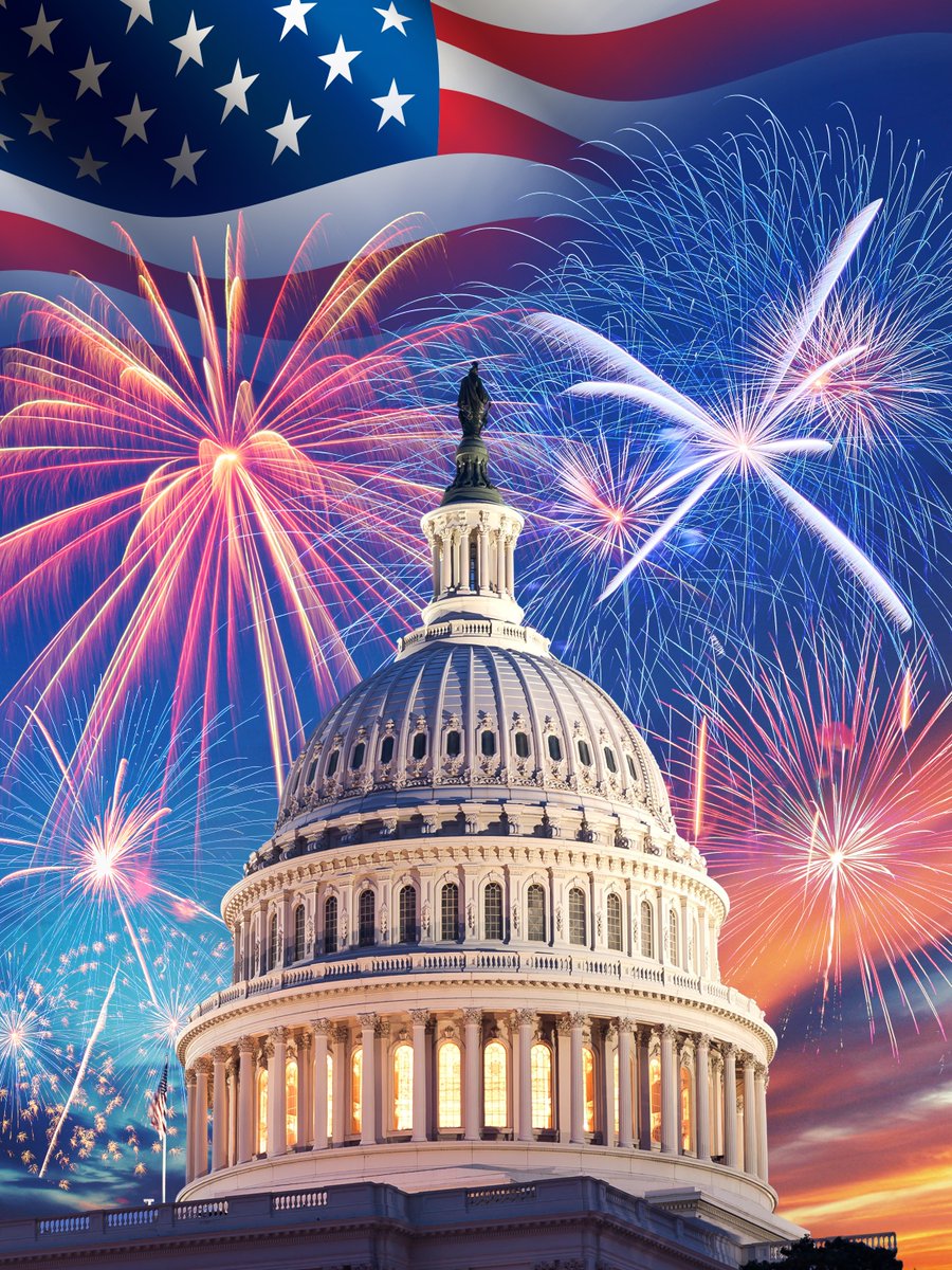 Celebrate our country's 249th birthday with the 45th anniversary broadcast of America's Independence Day celebration. 🇺🇸 Be sure to tune in the evening of July 4th at 8 for "A Capitol Fourth 2025" on WVIZ!