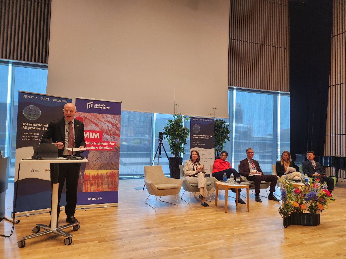 🌍 #IFMS2025 continues today, with discussions on data solutions for a balanced narrative on migration, strengthening global, regional and national cooperation, and much more! 

📺 Join the conversation: buff.ly/8zY7UbG