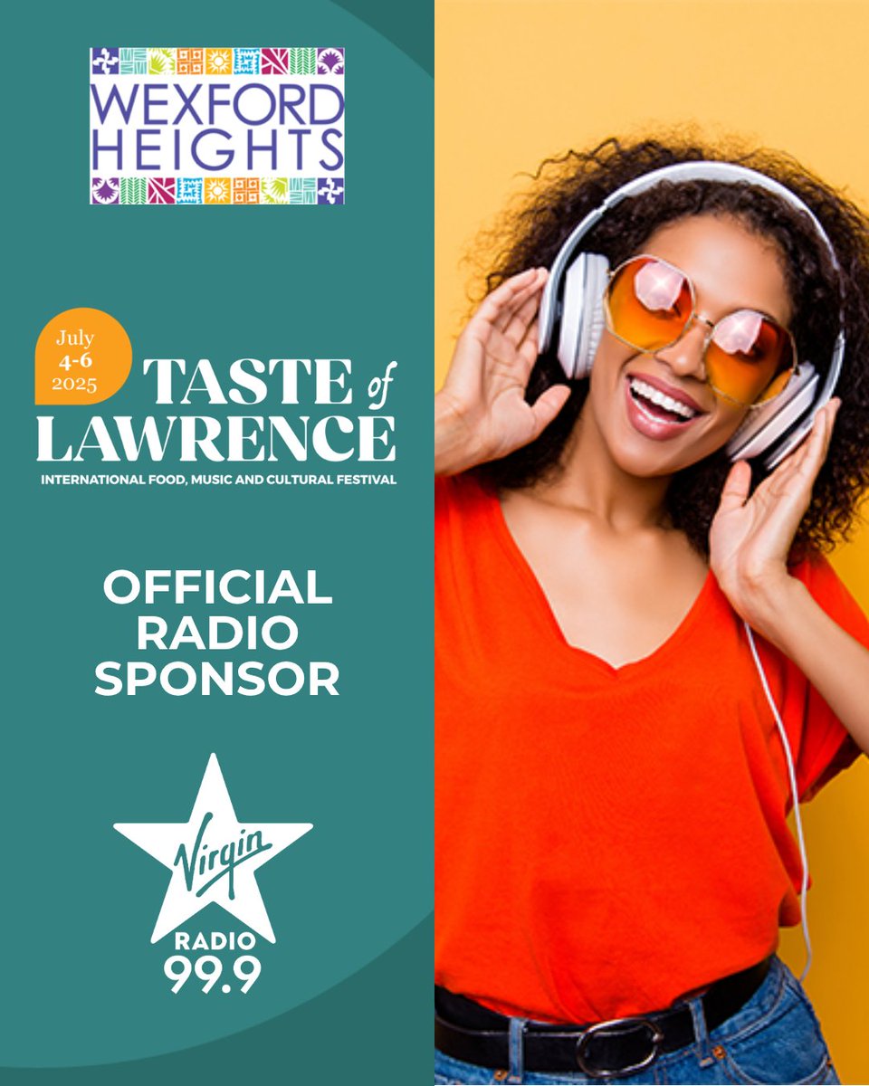 We’re thrilled to announce Virgin Radio 99.9 as the official Radio Sponsor of Taste of Lawrence 2025! 🙌🎶 Be sure to pass by their booth on July 5th and listen for giveaways leading up to the festival! 🔊❤️

#tasteoflawrence #TOL2025 #virginradio #streetfestival #scarborough