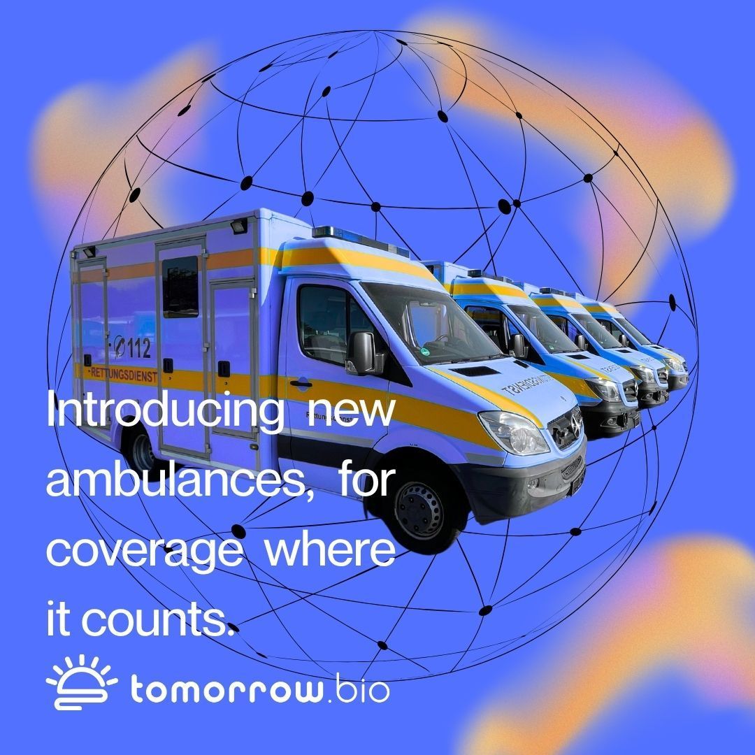 tomorrowbio's tweet image. Announcing Fleet Expansion!
We are pleased to announce the development of four new specialized ambulances to be deployed across key locations in Europe.
This expansion enhances our network by enabling rapid and thorough biostasis protocols, reducing critical response times…