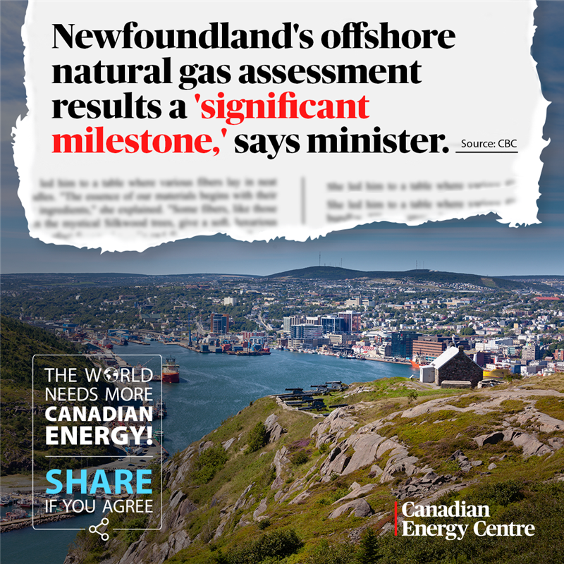 A new study finds tremendous resources of natural gas offshore Newfoundland and Labrador. Learn More: bit.ly/4mT2dMr