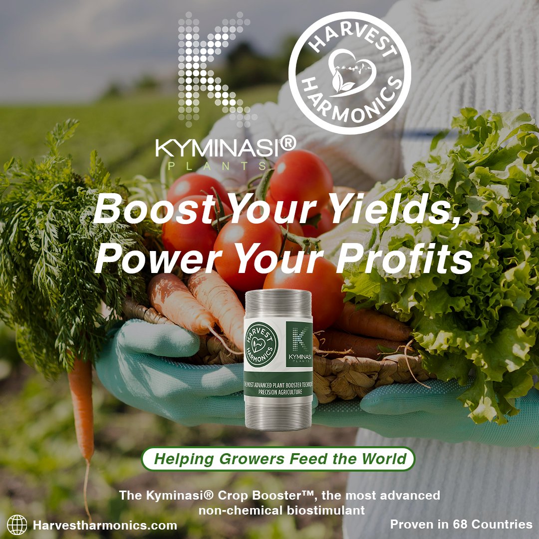 harvestharmonic's tweet image. ⏩Discover how this revolutionary non-chemical bio-stimulant is helping farmers like you achieve extraordinary results.

harvestharmonics.com/succeses/

#MaximizeYields  #KyminasiResults #CropOptimization #AgriculturalSuccess #HealthyHarvest #SustainableAgriculture #BioStimulant