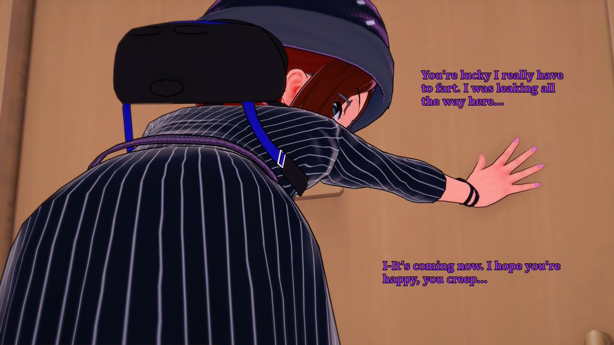 i've held onto her for wayyy long enough so

here's pepper. 

stinky little nerd with an attitude. she's a kinky closet pervert who reads lewd stories and writes them too, which she posts under the alias Luna_Kitten38. don't expect her to get kinky with u without warming up to u