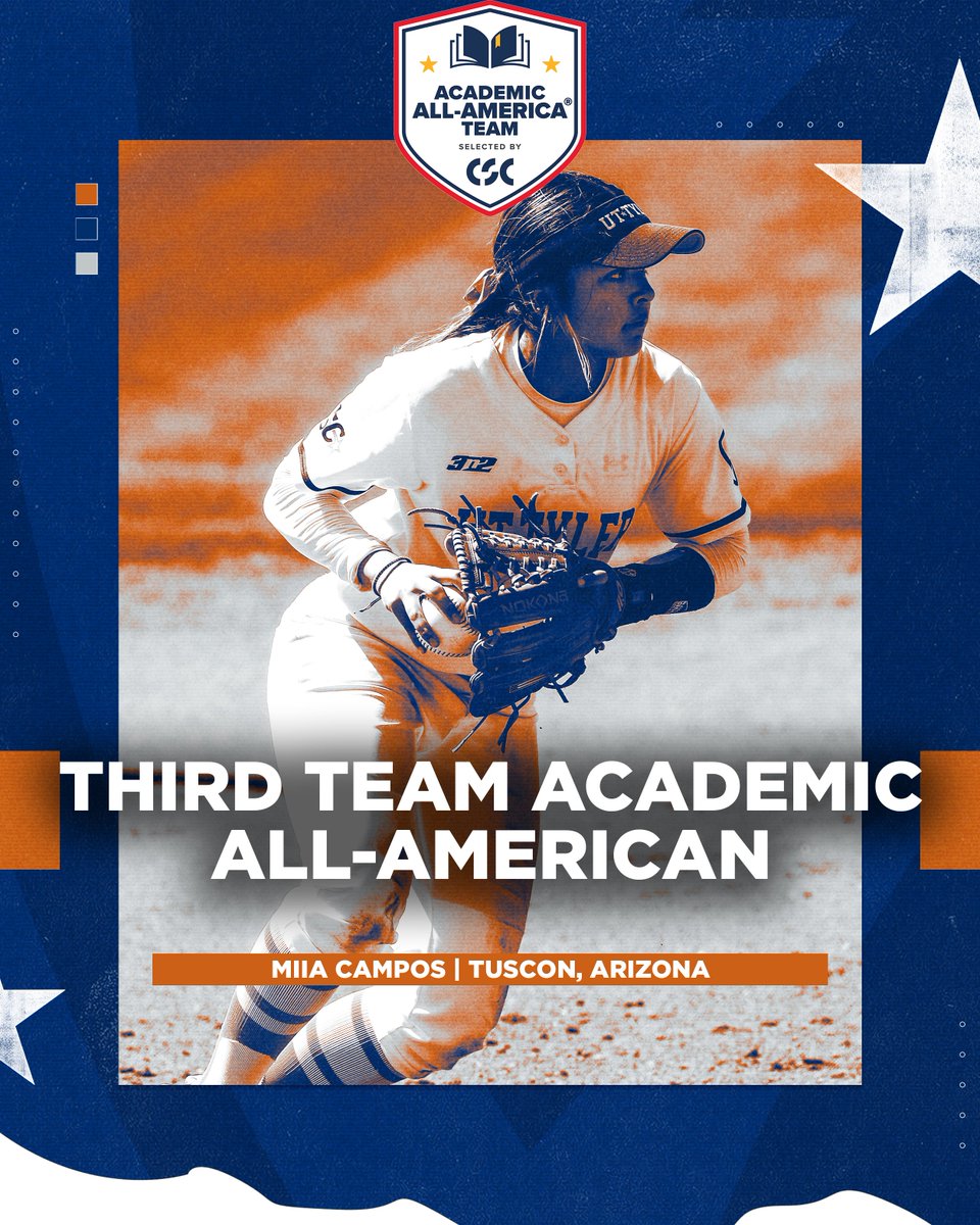 UT Tyler Patriots (@uttylerpatriots) on Twitter photo SB | Congratulations to Miia Campos as she earns her first CSC Academic All-America award as she slots in on the third team for <a href="/Patriot_sb/">Patriot Softball</a>!
RELEASE: tinyurl.com/25k5wbfp
#SwoopSwoop SB | Congratulations to Miia Campos as she earns her first CSC Academic All-America award as she slots in on the third team for <a href="/Patriot_sb/">Patriot Softball</a>!
RELEASE: tinyurl.com/25k5wbfp
#SwoopSwoop
