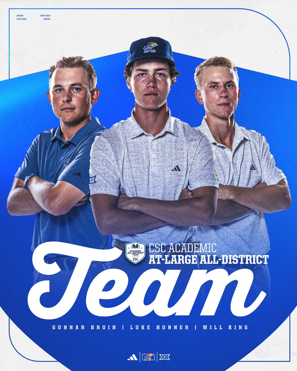Continuing to raise the bar 💪🏼📚

🔗 bit.ly/MGolf-CSCAcade… 

#RockChalk