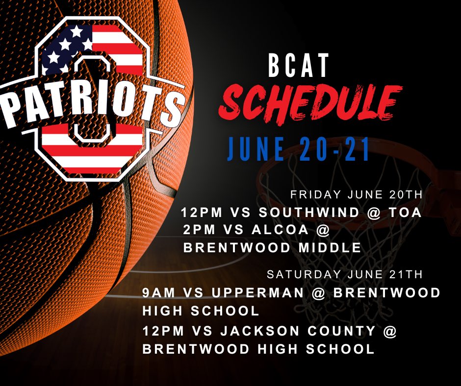 College coaches, come see us take on 3 State Tournament teams at <a href="/BCATHOOPS/">BCAT</a> Hoopfest.
