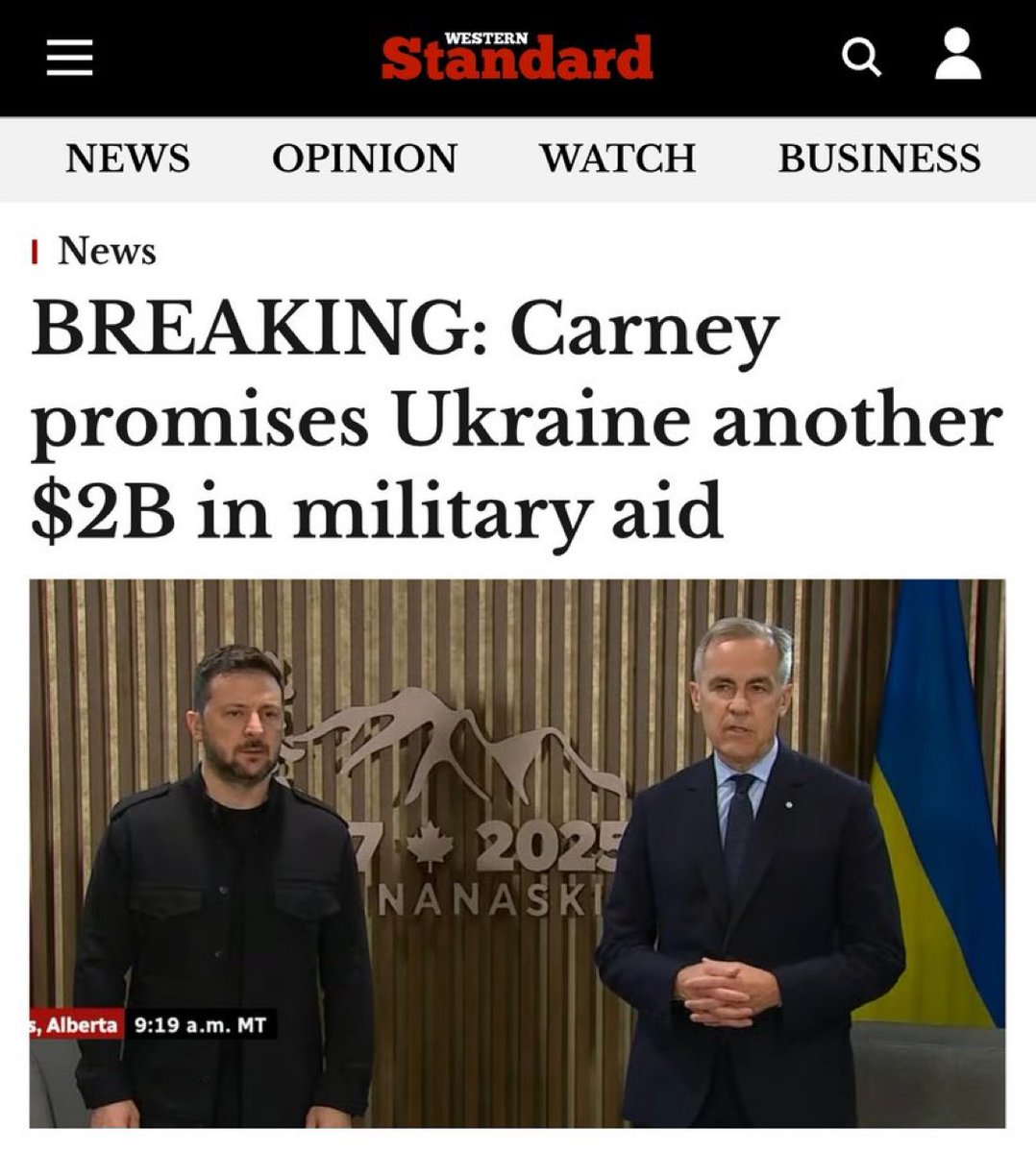 Concerned Canadian tweet media