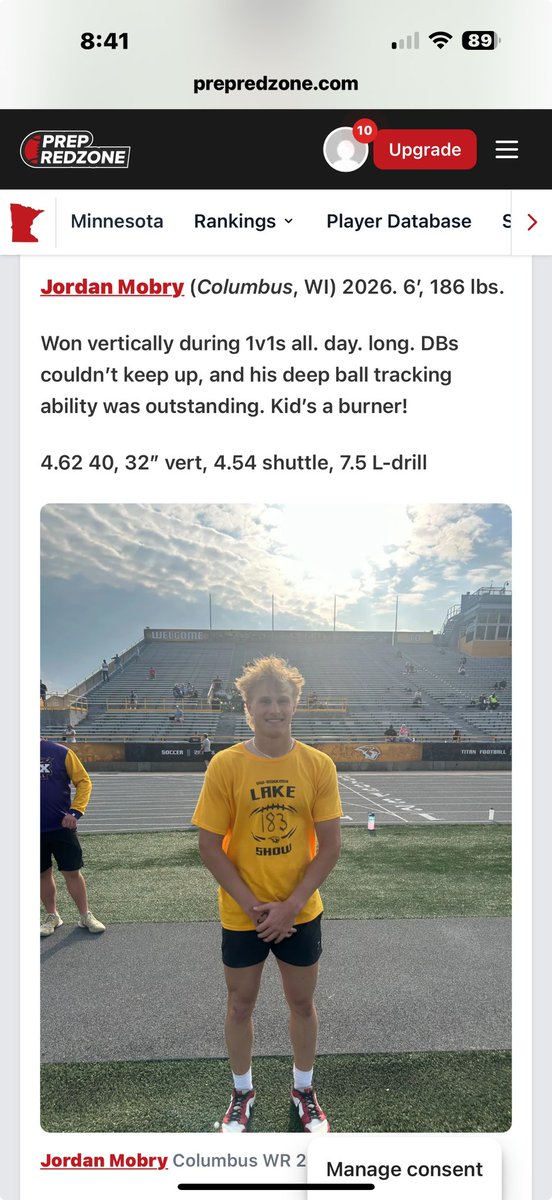 Thanks for the write up! <a href="/OJW_Scouting/">PrepRedzone Oliver</a> <a href="/PrepRedzoneWI/">Prep Redzone Wisconsin</a> <a href="/coachARyan17/">Andy Ryan</a>