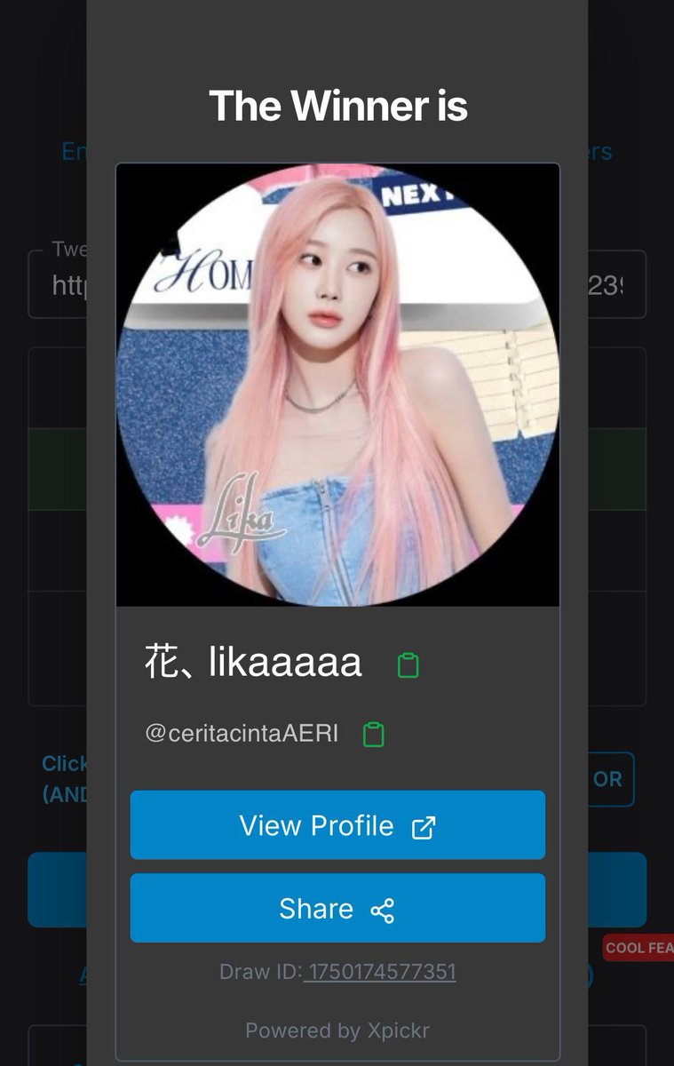 ⠀⠀⠀

Congrats, @ceritacintaAERI! You've won the giveaway. Please contact @dangBRENTT within 24 hours for further instructions. 

⠀⠀⠀⠀