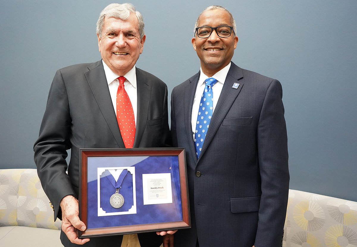 David J. Posek (PC ’66) is the Parks College of Engineering, Aviation and Technology / <a href="/SLU_SSE/">SLU School of Science and Engineering</a> 2025 Alumni Merit Award winner! He understands SLU’s impact on shaping future leaders and developing a passion for service. Posek continues to give back: loom.ly/n90J2-c