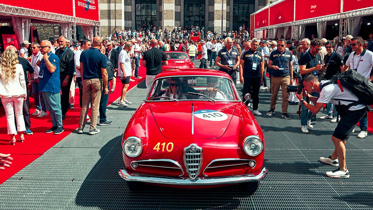 Alfa Romeo (@alfa_romeo) on Twitter photo The 1000 Miglia is finally back! We return to the race with the new 33 Stradale and the legendary 1956 Alfa Romeo 1900 Super Sprint, driven by the <a href="/lunarossa/">Luna Rossa Team</a> Team. Sportiness never fades – it evolves. Let’s hit the road once more.
#AlfaRomeo #LunaRossa The 1000 Miglia is finally back! We return to the race with the new 33 Stradale and the legendary 1956 Alfa Romeo 1900 Super Sprint, driven by the <a href="/lunarossa/">Luna Rossa Team</a> Team. Sportiness never fades – it evolves. Let’s hit the road once more.
#AlfaRomeo #LunaRossa