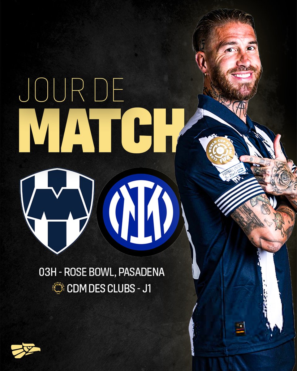 ligamx_fr's tweet image. ⚔️ JOUR DE MATCH !

🇲🇽 Monterrey est la première équipe mexicaine à entrer en lice dans cette Coupe du monde des clubs :

➡️ Rendez-vous cette nuit à 3h face à l'Inter Milan, finaliste de la Ligue des Champions !