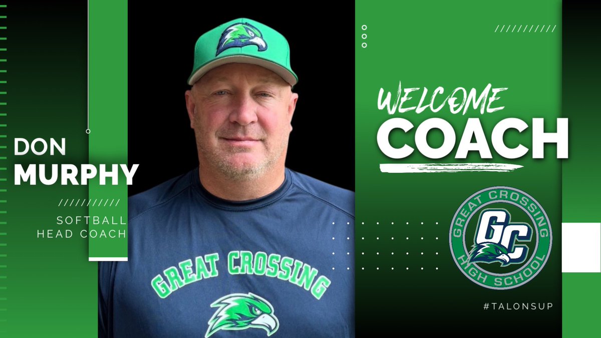 Great Crossing Athletics (@gchswarhawks) on Twitter photo Don Murphy has been named the new head coach for Great Crossing Softball. Welcome to Warhawk Nation! #TalonsUp <a href="/peterwiKY/">Peter Wilson</a> <a href="/oaksie72/">Kal Oakes</a> <a href="/TheKettle7/">GCHS Student Section</a> Don Murphy has been named the new head coach for Great Crossing Softball. Welcome to Warhawk Nation! #TalonsUp <a href="/peterwiKY/">Peter Wilson</a> <a href="/oaksie72/">Kal Oakes</a> <a href="/TheKettle7/">GCHS Student Section</a>