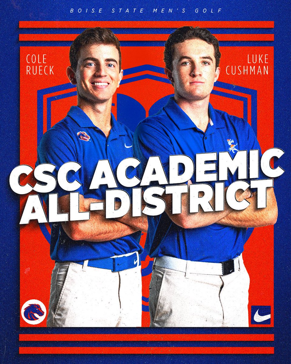 Let’s take a moment and congratulate our two CSC Academic All-District honorees 📚!

#WhatsNext | #BleedBlue
