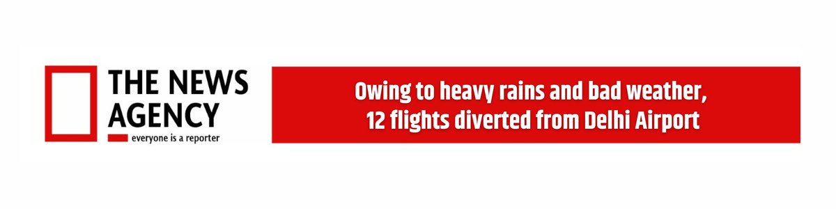 TheNewsAgency1's tweet image. #DelhiRains #delhirain #FlightDelay #FlightCancelled @DelhiAirport #Delhiairport #BreakingNews