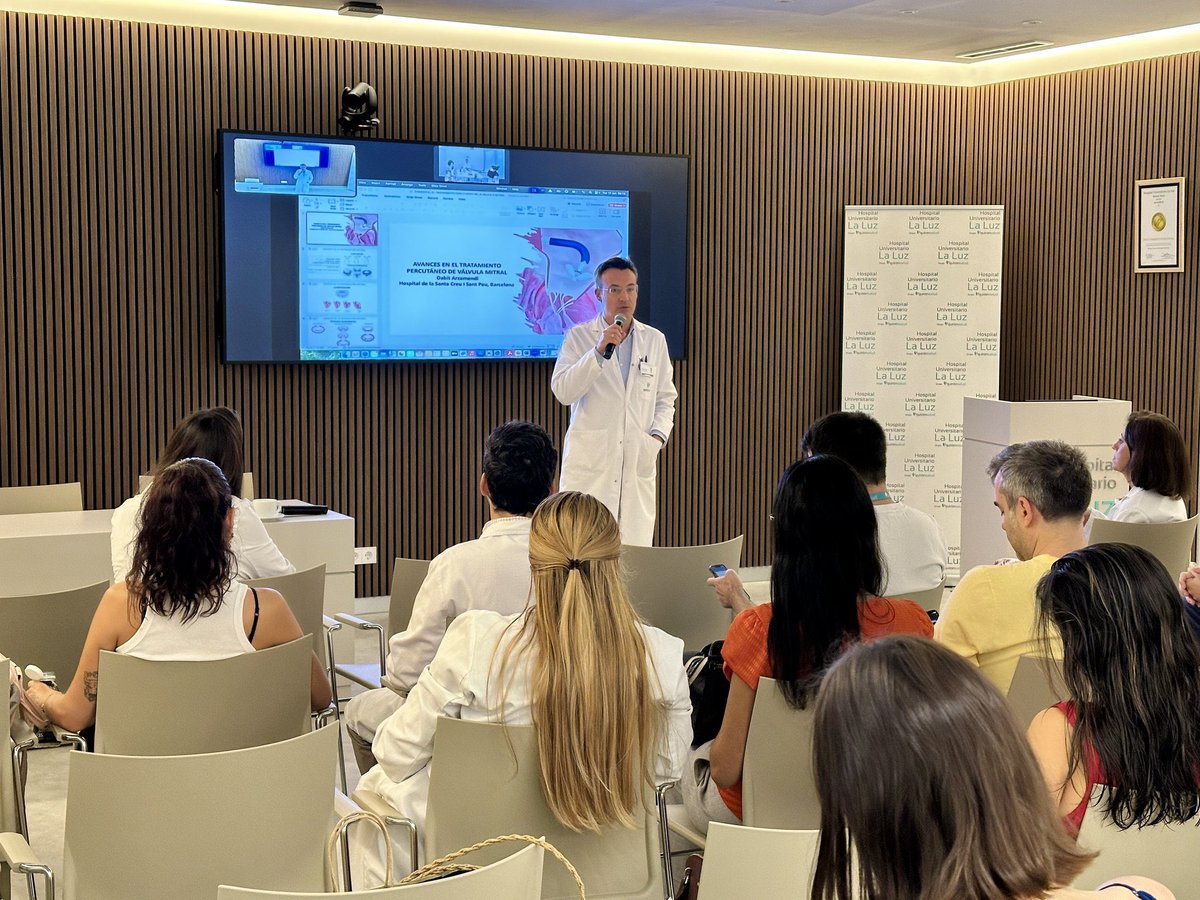 Dr. Roberto Martin-Reyes (@rmartinreyes) on Twitter photo #HeartTeam <a href="/Hospital_LaLuz/">Hospital La Luz</a> Más de 700 pacientes presentados. En 2024 190 pacientes y en 2025 hasta la fecha 120 pacientes.
<a href="/UICARdiologia/">Unidad Integral de Cardiología - UICAR</a>
Únete ! #HeartTeam <a href="/Hospital_LaLuz/">Hospital La Luz</a> Más de 700 pacientes presentados. En 2024 190 pacientes y en 2025 hasta la fecha 120 pacientes.
<a href="/UICARdiologia/">Unidad Integral de Cardiología - UICAR</a>
Únete !