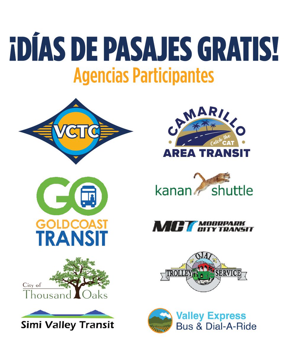 Happening TODAY, June 17. Ditch the car and ride for free this Dump the Pump Day! 

🚍All Ventura County bus operators are offering free rides to help you save money, skip the gas pump, and support a cleaner, greener community. Learn more at goventura.org/free.

 #RidetheBus