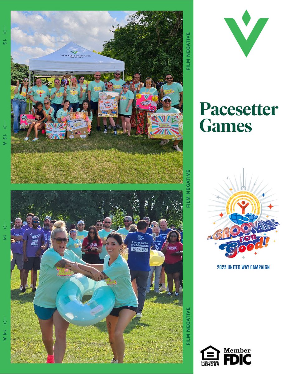 Valliance bankers participated in the United Way of Central Oklahoma Pacesetter Games last week to kick off the 2025 Giving Campaign. Valliance Bank is committed to our community!