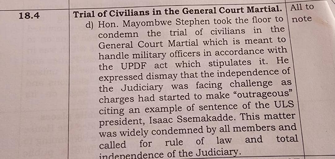 Our voices will forever stand to be remembered as ones that stood on the right side of history.
✍️The Makindye Division Hansard