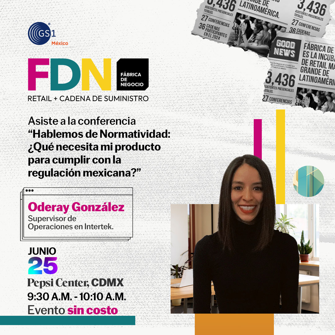 Asiste a Fábrica de Negocio 2025 y aclara tus dudas sobre la normatividad con la conferencia “Hablemos de Normatividad: ¿Qué necesita mi producto para cumplir con la regulación mexicana?” por Oderay González, Supervisor de Operaciones en Intertek.
 hubs.la/Q03slfDD0