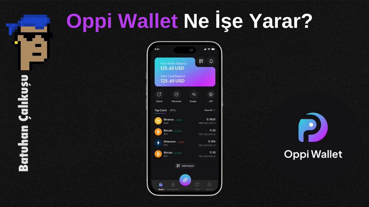 Millet selamlar <a href="/walletoppi/">Oppi Wallet Official</a> projesinden daha önce bahsetmiştim.

Detaylı bir inceleme yazacağımı da söylemiştim ama detaylı incelemeden önce cüzdan inanılmaz güzel.

Güzel olmasının sebebi ise yurt dışında harcamalar yaparken komisyonlardan etkilenmiyoruz.

Denemek isterseniz