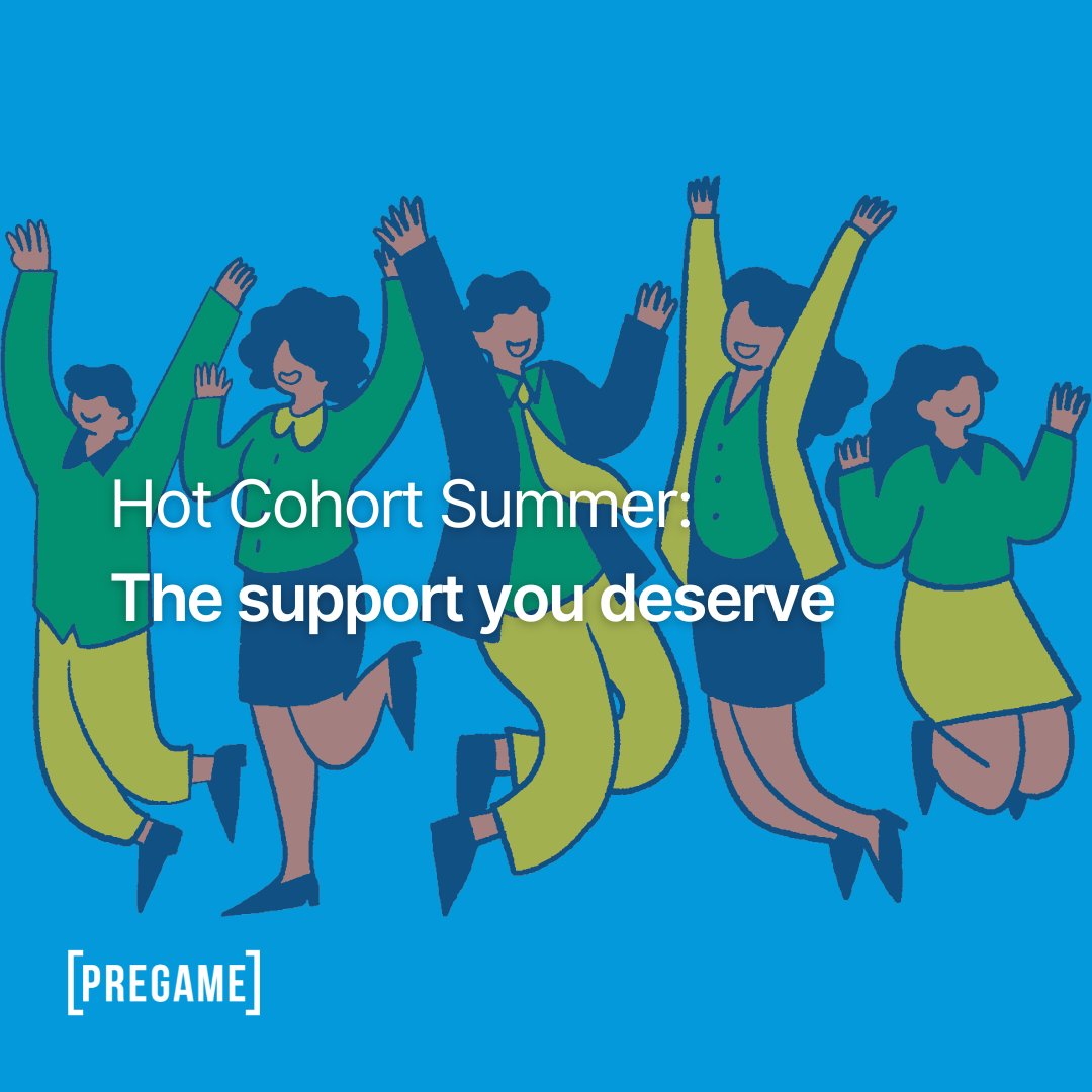 Hot Cohort Summer gives you the support you deserve to achieve your goals without sacrificing you summer plans. If you've been interested in Pregame on Demand, this is the time try it on. Cohorts start July 9 - sign up here ow.ly/ymg150Wa93c

#PregameHQ #LeadershipMindset