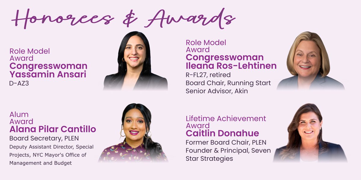 PLEN (@plennetwork) on Twitter photo ๐ฃ ONE week away! Reg CLOSES FRIDAY for the Mentor Awards on 6/24. Join us in celebrating <a href="/RepYassAnsari/">Congresswoman Yassamin Ansari</a> (D-AZ), former Rep. Ileana <a href="/RosLehtinen/">Ileana Ros-Lehtinen</a> (R-FL), PLEN alum & Board Secretary Alana Pilar Cantillo, & former Board Chair <a href="/cdonahuedc/">Caitlin Donahue</a>. ๐๏ธ start at $50: bit.ly/PLEN25tix. ๐ฃ ONE week away! Reg CLOSES FRIDAY for the Mentor Awards on 6/24. Join us in celebrating <a href="/RepYassAnsari/">Congresswoman Yassamin Ansari</a> (D-AZ), former Rep. Ileana <a href="/RosLehtinen/">Ileana Ros-Lehtinen</a> (R-FL), PLEN alum & Board Secretary Alana Pilar Cantillo, & former Board Chair <a href="/cdonahuedc/">Caitlin Donahue</a>. ๐๏ธ start at $50: bit.ly/PLEN25tix.