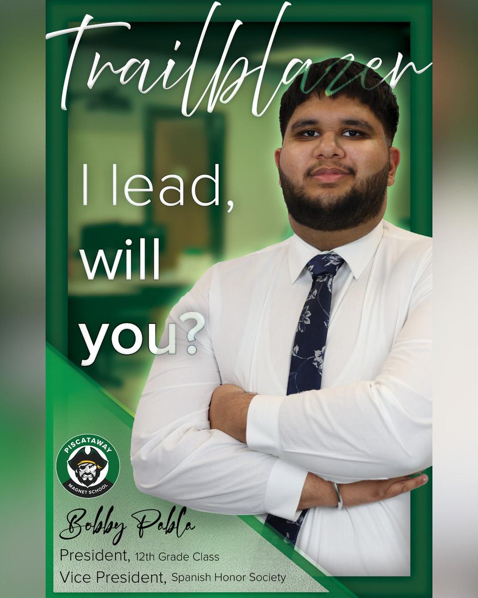 #StudentLeader Bobby Pabla, Senior Class President &amp; Spanish Honor Society VP, took on these roles to “raise awareness and come up with solutions."
After graduation, Bobby will attend King’s College for a Physician Assistant program and plans to be an orthopedic surgeon PA🩺