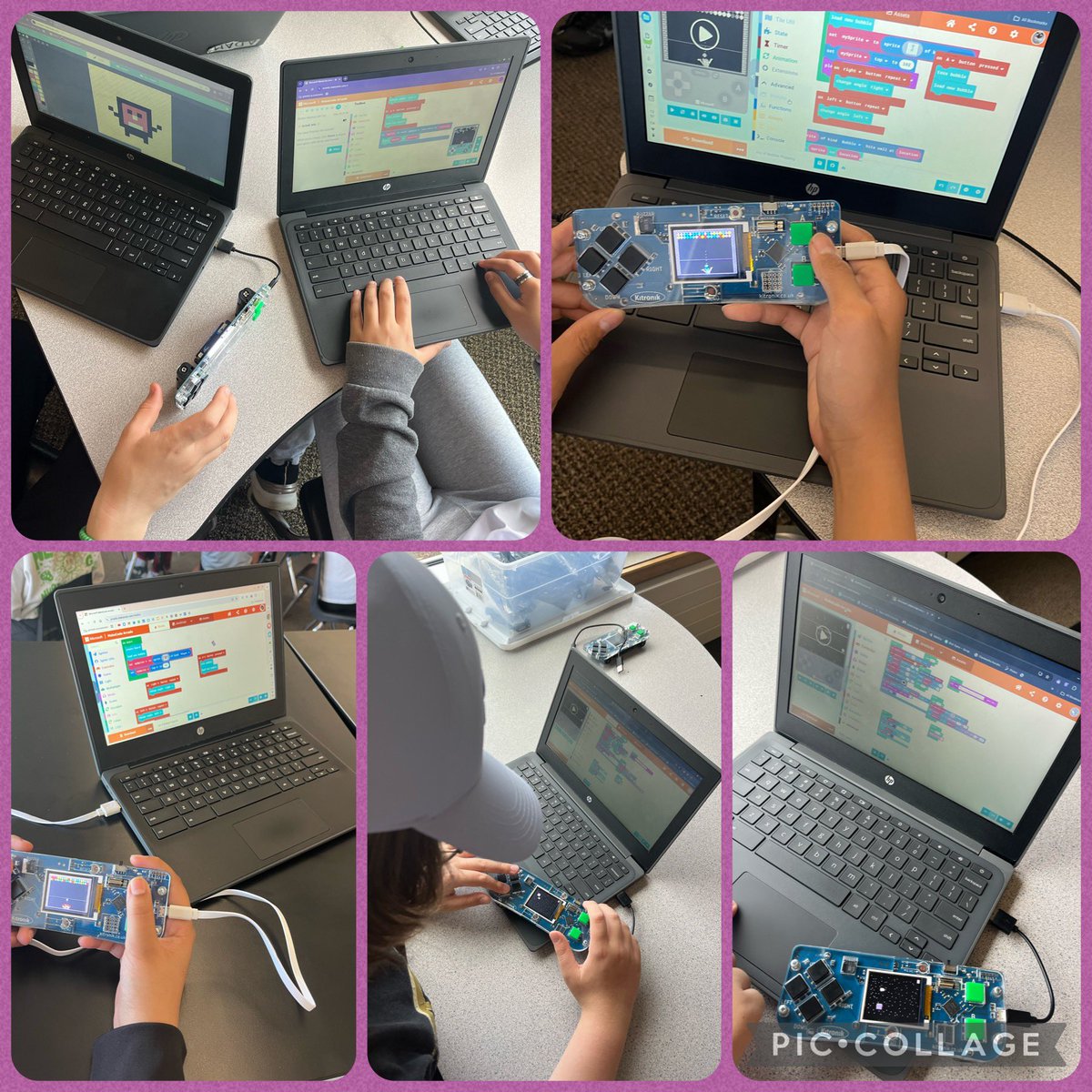 Jenny Madamba (@mrsjmadamba) on Twitter photo All of our gr 6s <a href="/cedarhollowps/">Cedar Hollow</a> creating their own retro arcade games. Coding on Makecode Arcade and downloading to Kitronik Arcades to play them. Such a fun way to learn code! 🧑💻 #thehollow <a href="/tvdsbmathk8/">tvdsbmath</a> <a href="/TVDSB/">Thames Valley DSB</a> All of our gr 6s <a href="/cedarhollowps/">Cedar Hollow</a> creating their own retro arcade games. Coding on Makecode Arcade and downloading to Kitronik Arcades to play them. Such a fun way to learn code! 🧑💻 #thehollow <a href="/tvdsbmathk8/">tvdsbmath</a> <a href="/TVDSB/">Thames Valley DSB</a>