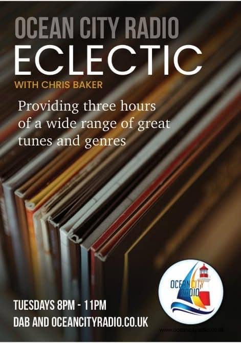 Join Chris Baker at 8pm every Tuesday on Ocean City Radio for 'Eclectic'. 3 hours of great tunes from across the genres. Listen here: oceancityradio.co.uk or on DAB+ OCEANCT #Plymouth #radio #community 🎶🎵📻