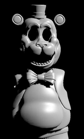 LazyCoffe19's tweet image. Vintage Freddy Fazbear Prewiew!

#3D #FNaF #Model #3D #Vintage #Blender #Xd