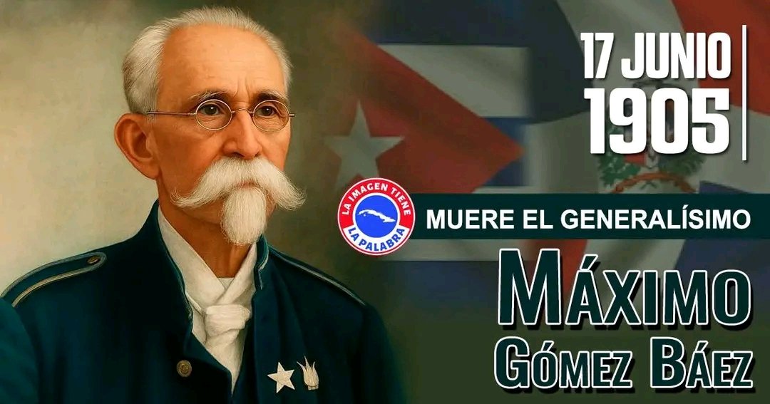 General Máximo Gómez Ejemplo de valentía y solidaridad #CubaViveSuHistoria 
#HonrarHonra
#VillaClaraConTodos