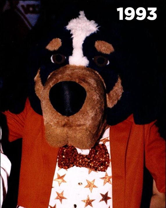 UTSmokey_00's tweet image. It’s a dog’s life for me…through the ages! 🐶🐾🦴🧡 #NationalMascotDay