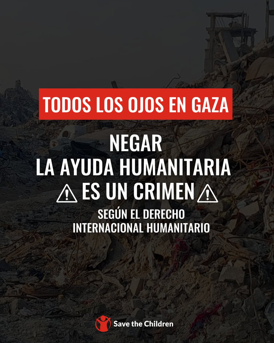 🚨 Actualización mayo 2025: El bloqueo de ayuda humanitaria desde el 2 de marzo significa: sin comida, sin agua potable y sin medicinas durante 75 días.

Casi 1.1 millones de niñas y niños enfrentan inseguridad alimentaria crítica en toda la región. Riesgo de hambruna inminente.