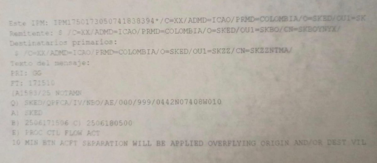 ACDECTA (@acdectaatc) on Twitter photo Movilizacion que hoy está restringida en Villavicencio por problemas en vigilancia y comunicaciones aeronauticas.Situacion denunciada de tiempo atrás por nuestra agremiacion.Esperamos intervención efectiva por parte de nueva administración en aerocivil. <a href="/maferojas/">Mafe Rojas</a> Movilizacion que hoy está restringida en Villavicencio por problemas en vigilancia y comunicaciones aeronauticas.Situacion denunciada de tiempo atrás por nuestra agremiacion.Esperamos intervención efectiva por parte de nueva administración en aerocivil. <a href="/maferojas/">Mafe Rojas</a>