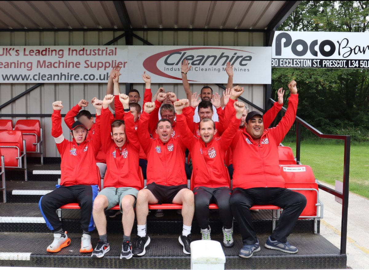 fcsthelens's tweet image. Absolutely fantastic to give our very own disability &amp;amp; inclusion team a send off as they head to Belfast tmrww to compete in a 76 team tournament !!

Pictured here with their very own kit, we can't wait to hear of their fantastic achievements win, lose or draw.

#BetterTogether