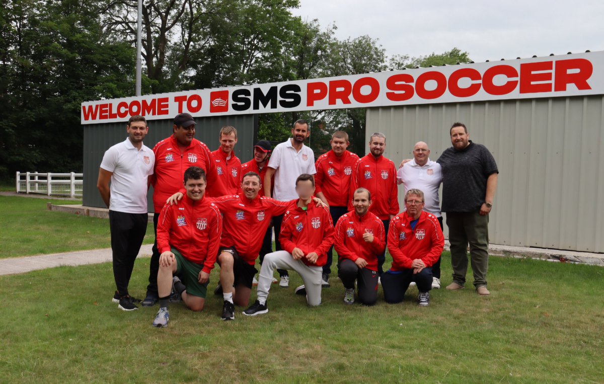 Absolutely fantastic to give our very own disability &amp; inclusion team a send off as they head to Belfast tmrww to compete in a 76 team tournament !!

Pictured here with their very own kit, we can't wait to hear of their fantastic achievements win, lose or draw.

#BetterTogether