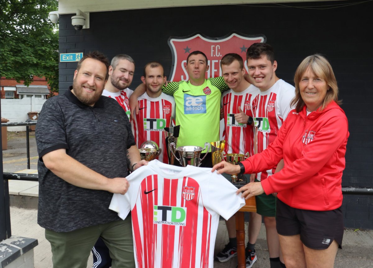 fcsthelens's tweet image. Absolutely fantastic to give our very own disability &amp;amp; inclusion team a send off as they head to Belfast tmrww to compete in a 76 team tournament !!

Pictured here with their very own kit, we can't wait to hear of their fantastic achievements win, lose or draw.

#BetterTogether