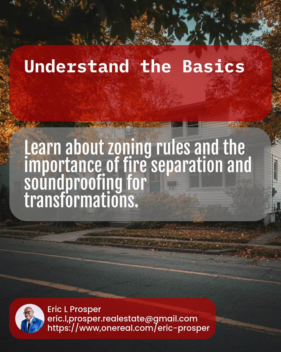 EricLrealestate's tweet image. Turning a duplex into a 4-plex in Ontario just got easier! 🎉 

Understand zoning rules, fire separation, and soundproofing. Pair these with the new #OntarioBuildingCode updates like lower ceiling height reqs—6’-5”. 

Maximize your investment today!💡