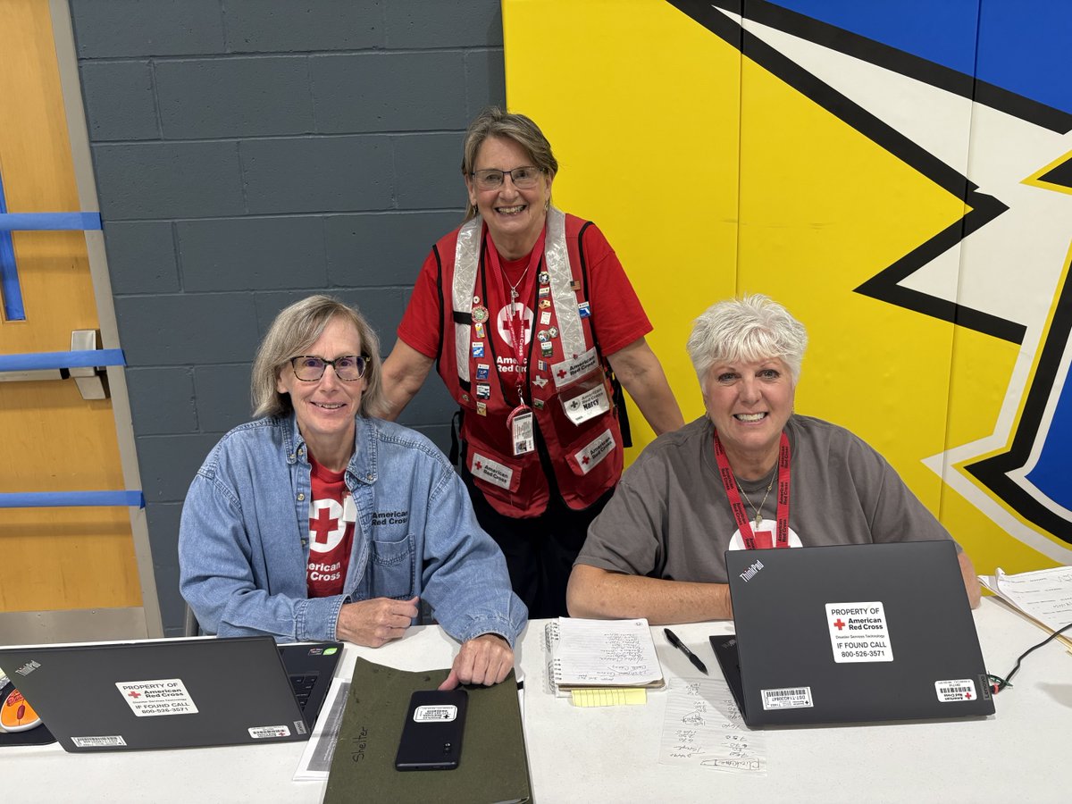 Thank you to our volunteers Valerie, Marcy and Cathy for traveling from Pennsylvania to Missouri to help people in need! ❤️ More than 7,000 homes were destroyed or severely damaged when powerful tornadoes hit KY &amp; MO last month. The Red Cross is there to support and comfort them.