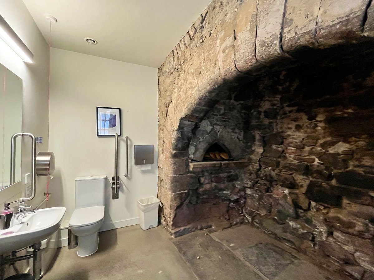 Of COURSE our <a href="/HeritageFundSCO/">The National Lottery Heritage Fund Scotland</a> committee meetings take place in a building with a loo that’s a 16th century bread oven.