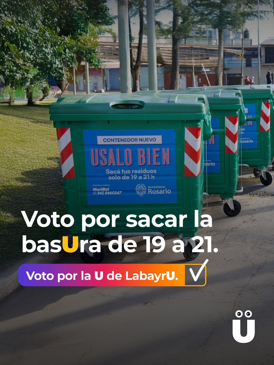 Por una Rosario más limpia.